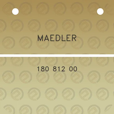 maedler-180-812-00