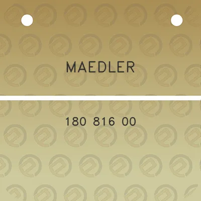 maedler-180-816-00