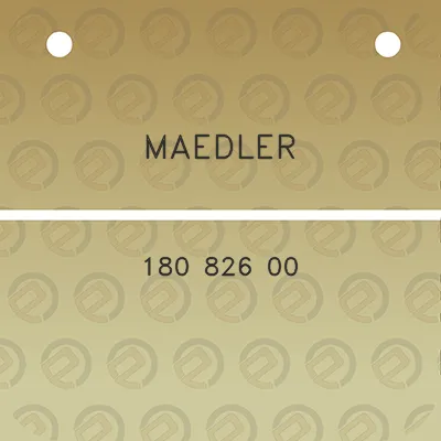 maedler-180-826-00