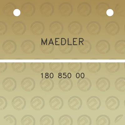 maedler-180-850-00