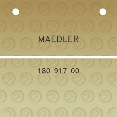 maedler-180-917-00