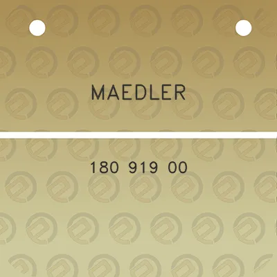 maedler-180-919-00