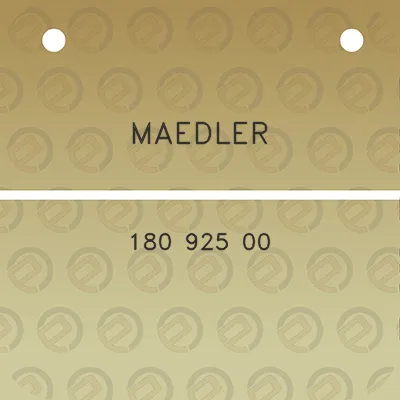 maedler-180-925-00