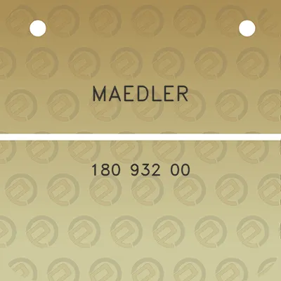 maedler-180-932-00