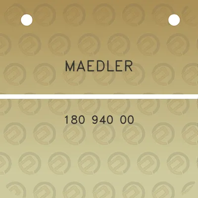 maedler-180-940-00