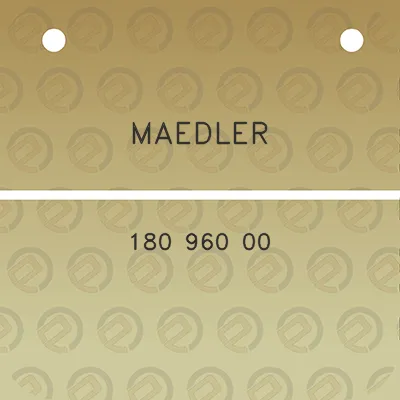 maedler-180-960-00