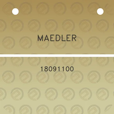 maedler-18091100