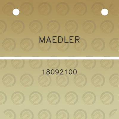 maedler-18092100