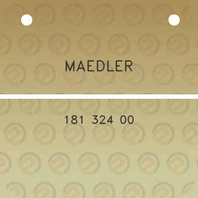 maedler-181-324-00