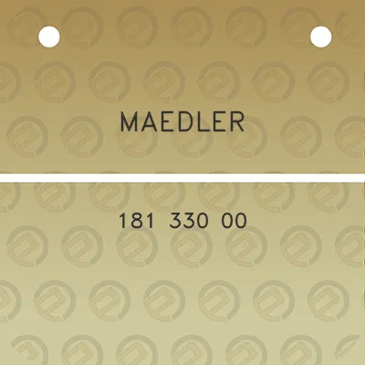 maedler-181-330-00