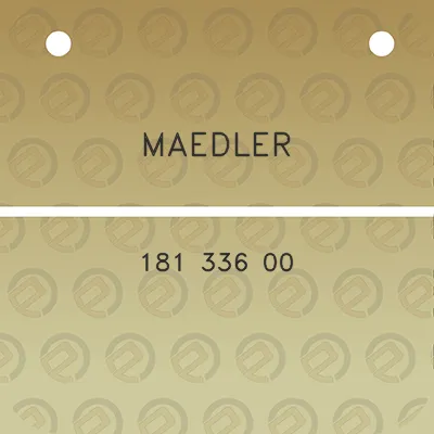 maedler-181-336-00