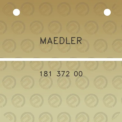 maedler-181-372-00