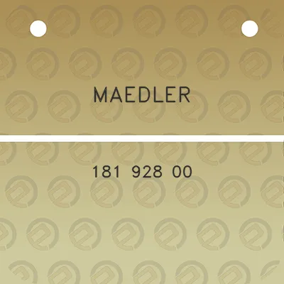 maedler-181-928-00