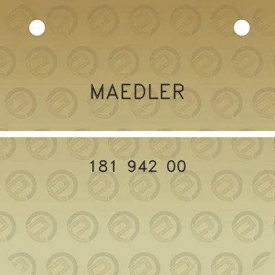 maedler-181-942-00