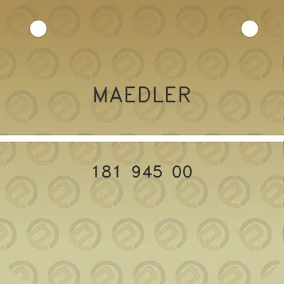 maedler-181-945-00