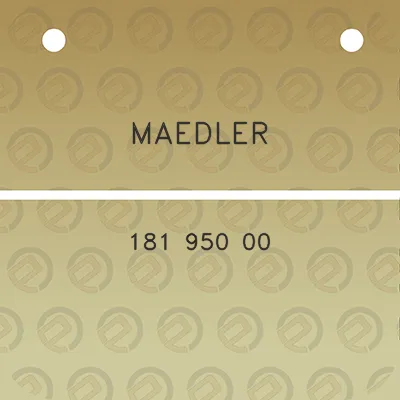 maedler-181-950-00