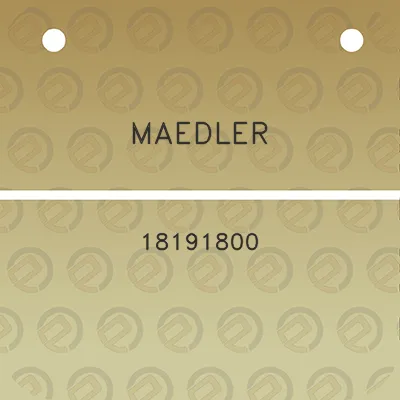 maedler-18191800