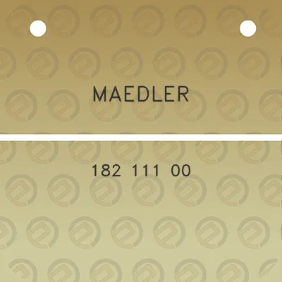 maedler-182-111-00