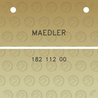 maedler-182-112-00