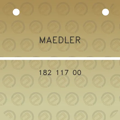 maedler-182-117-00