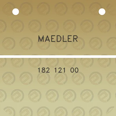 maedler-182-121-00