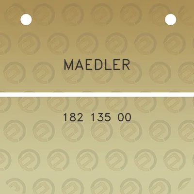 maedler-182-135-00