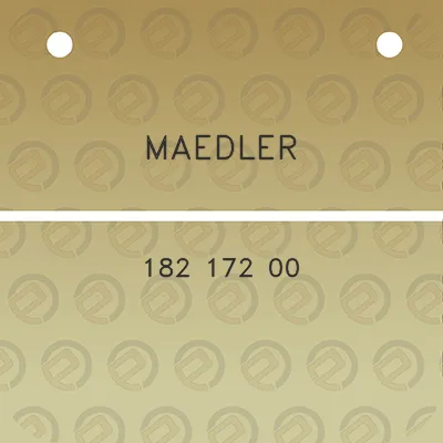 maedler-182-172-00