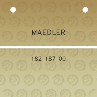 maedler-182-187-00