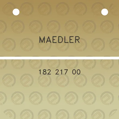 maedler-182-217-00