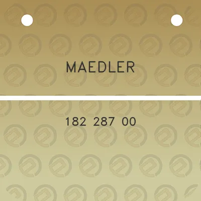 maedler-182-287-00