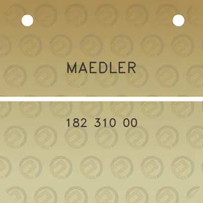 maedler-182-310-00