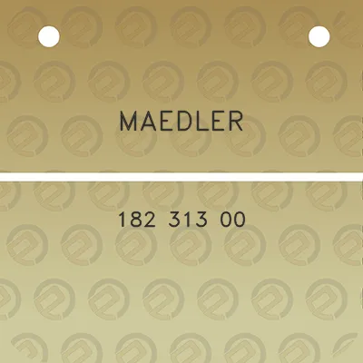 maedler-182-313-00