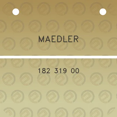 maedler-182-319-00