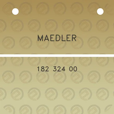 maedler-182-324-00