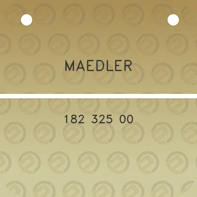 maedler-182-325-00