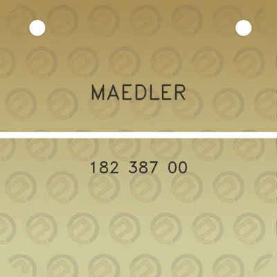 maedler-182-387-00