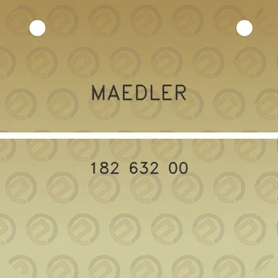 maedler-182-632-00