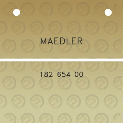 maedler-182-654-00