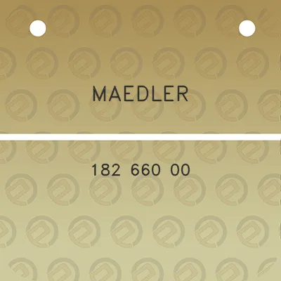 maedler-182-660-00