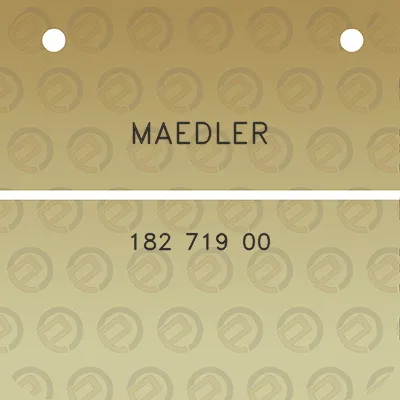 maedler-182-719-00