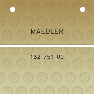 maedler-182-751-00