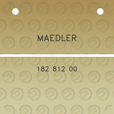 maedler-182-812-00