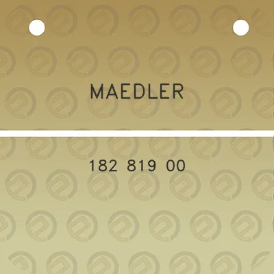 maedler-182-819-00