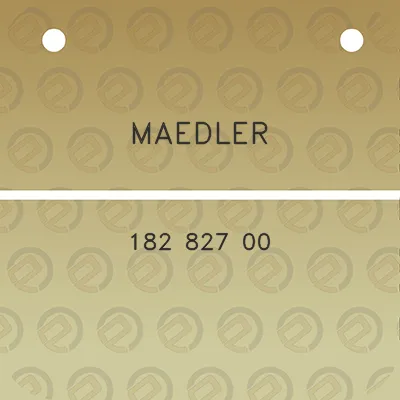 maedler-182-827-00