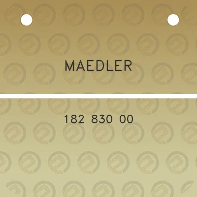 maedler-182-830-00