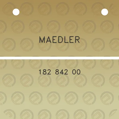 maedler-182-842-00