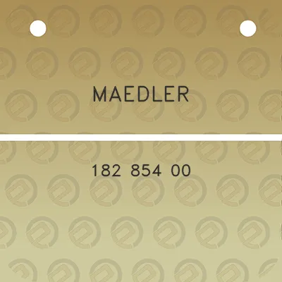 maedler-182-854-00