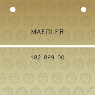 maedler-182-899-00