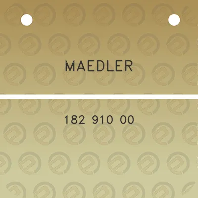 maedler-182-910-00