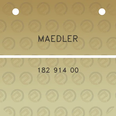 maedler-182-914-00